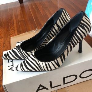 Zebra print pumps!